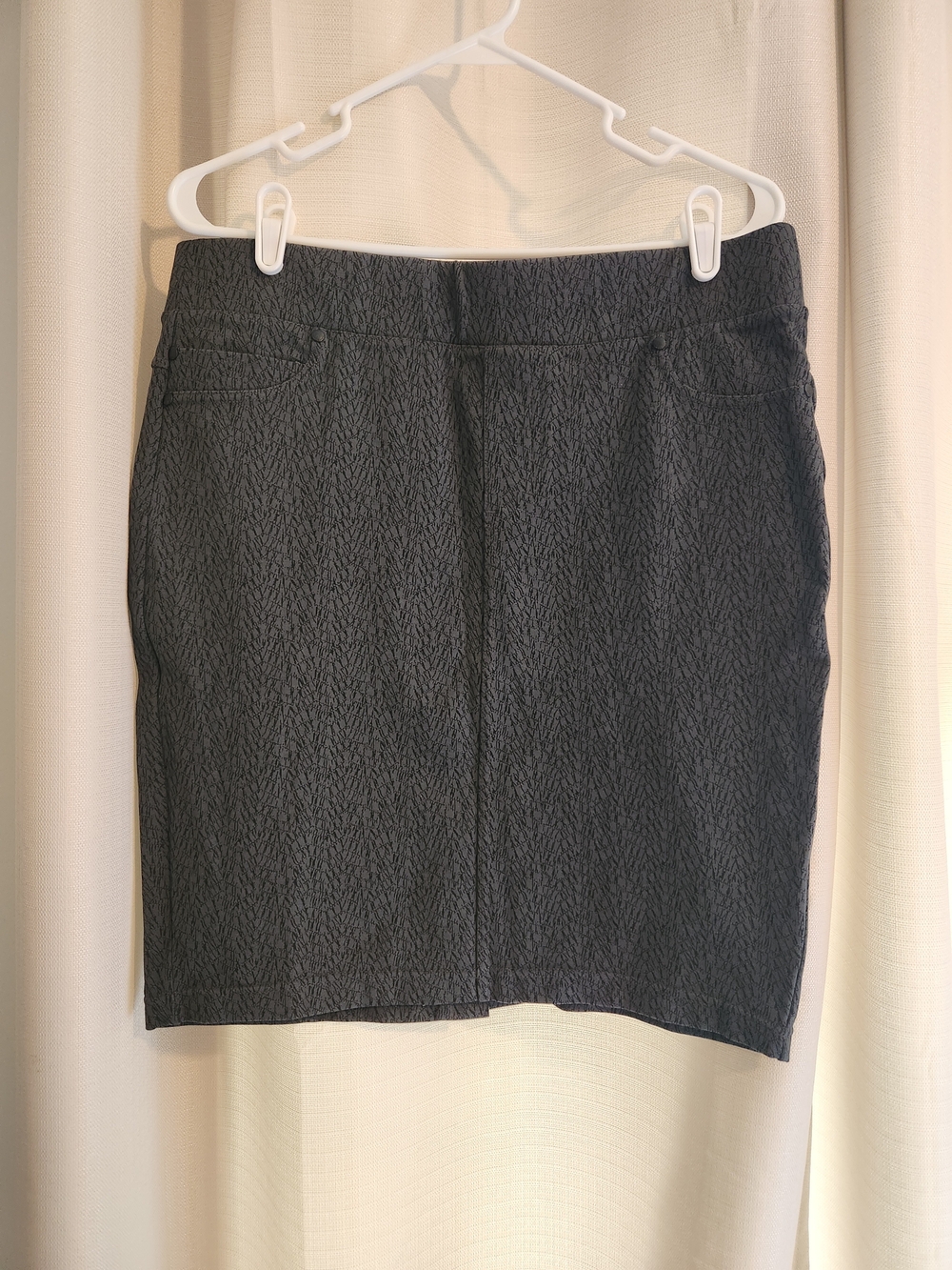 Liverpool Jeans Company Textured Pencil Skirt
